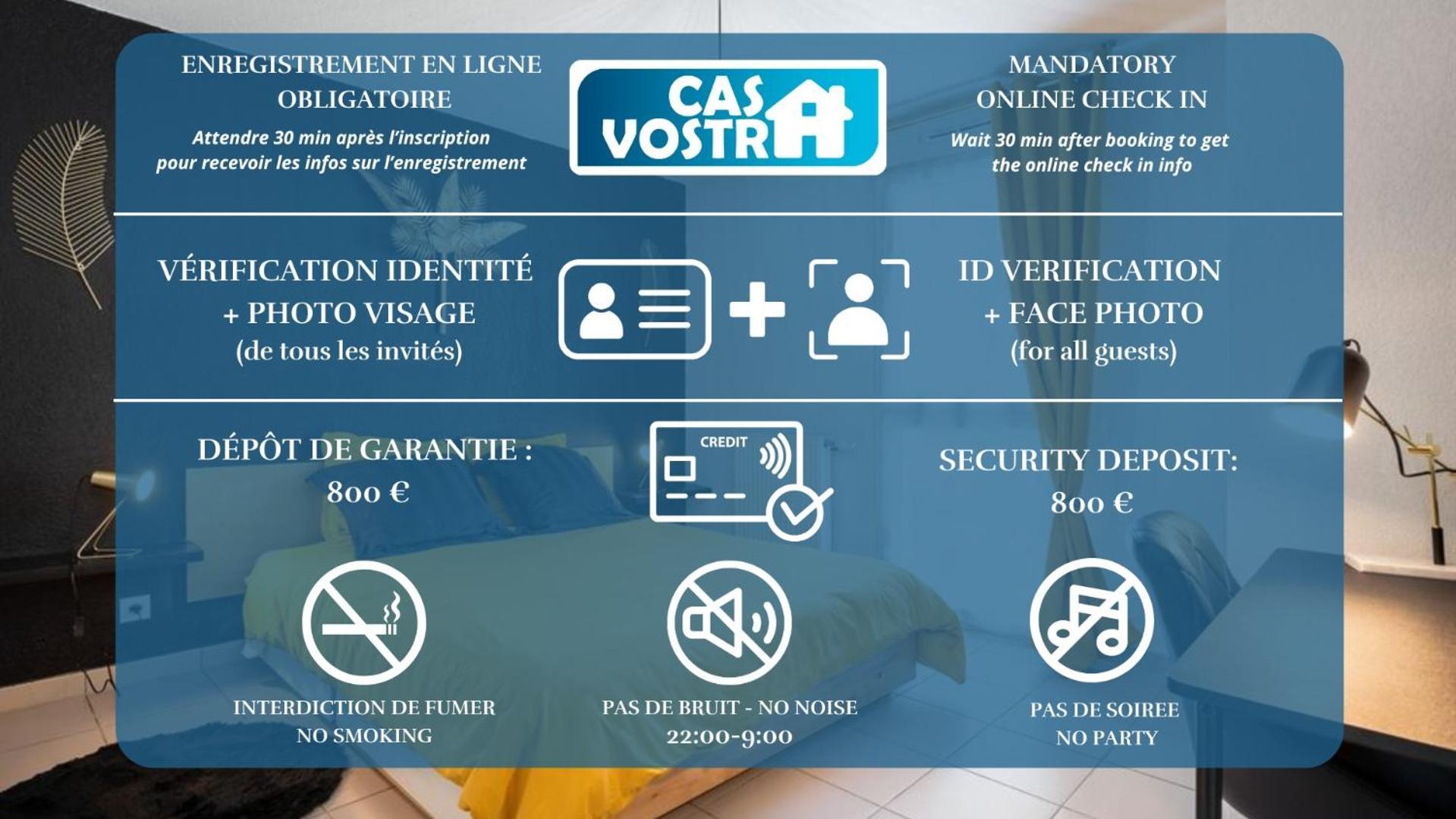 Pure Gold - Casa Vostra - Caution 800 Eur & Id Requises - Annemasse Proche Chateau Rouge Экстерьер фото